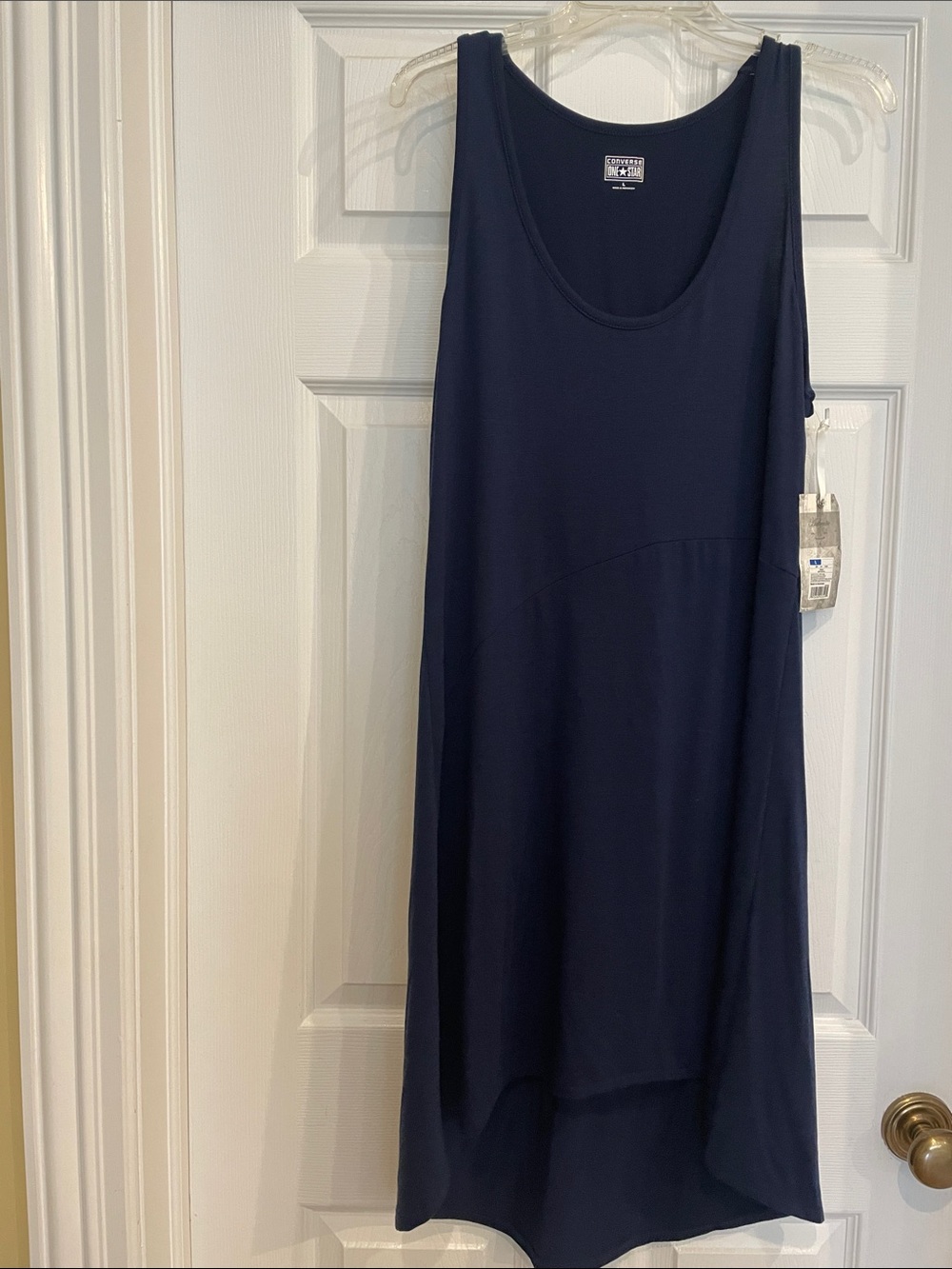 Converse Women’s Sleeveless Navy Tank Dress - Size Large